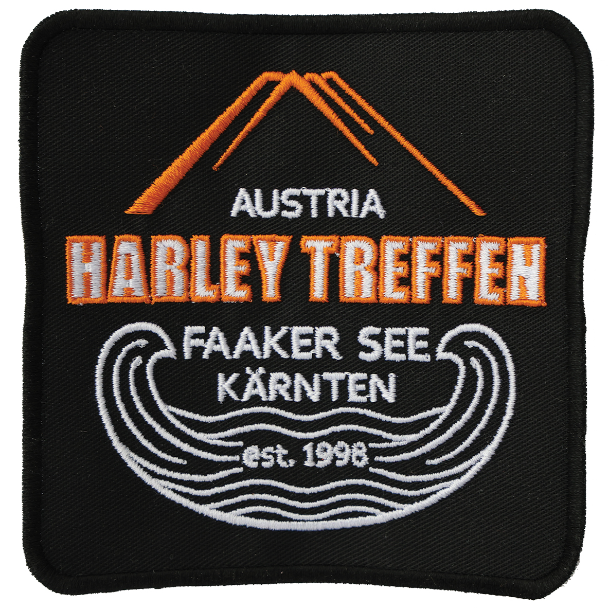 Stickaufnäher "HARLEY TREFFEN" Stickaufnäher "HARLEY TREFFEN"
