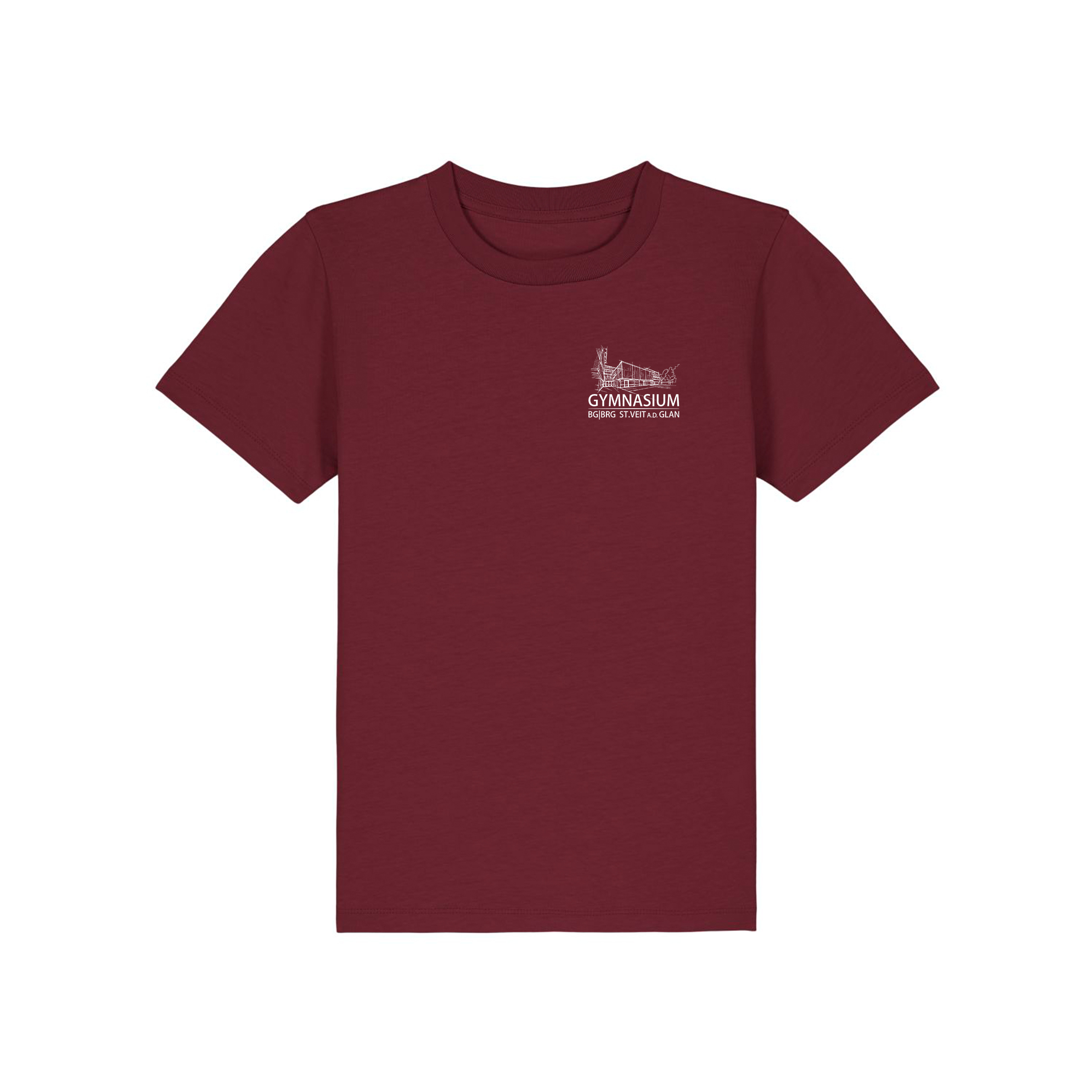 T-Shirt "GYMSTVEIT" 1.0 - Kinder - Burgundy T-Shirt "GYMSTVEIT" 1.0 - Kinder - Burgundy