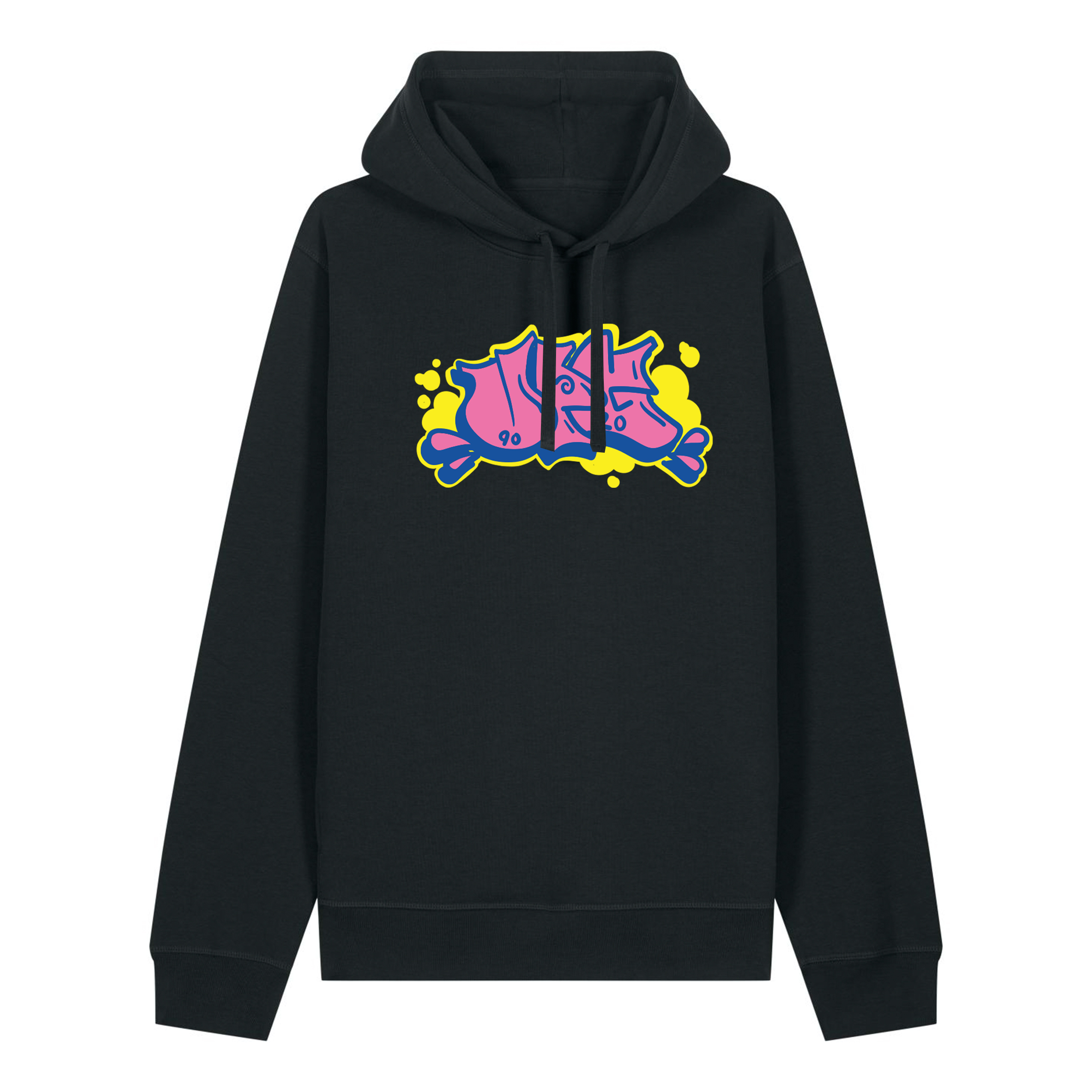 Hoody "UPG BUBBLEGUM" - Unisex Schwarz Hoody "UPG BUBBLEGUM" - Unisex Schwarz