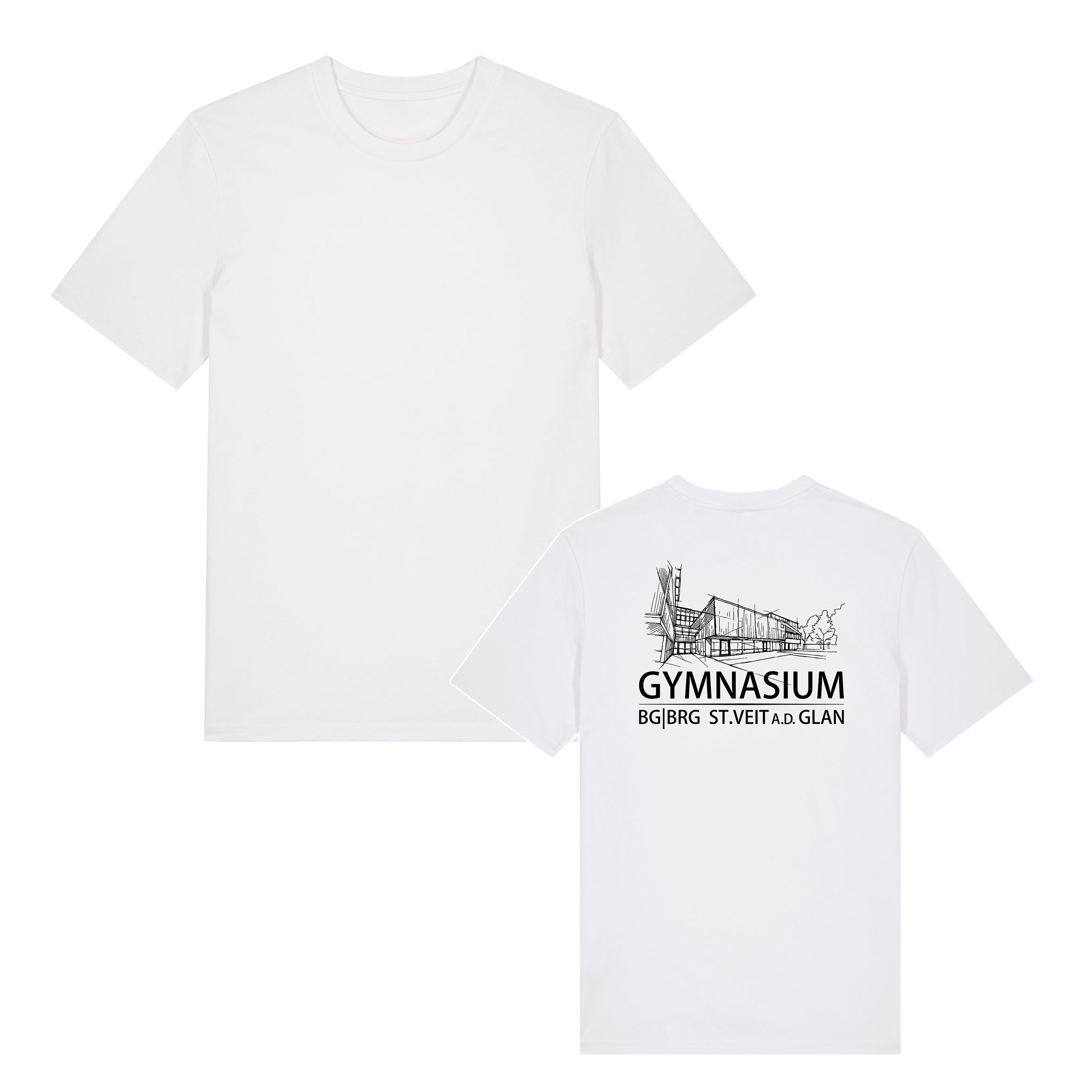 T-Shirt "GYMSTVEIT" 2.0 - Erwachsene - Weiß T-Shirt "GYMSTVEIT" 2.0 - Erwachsene - Weiß