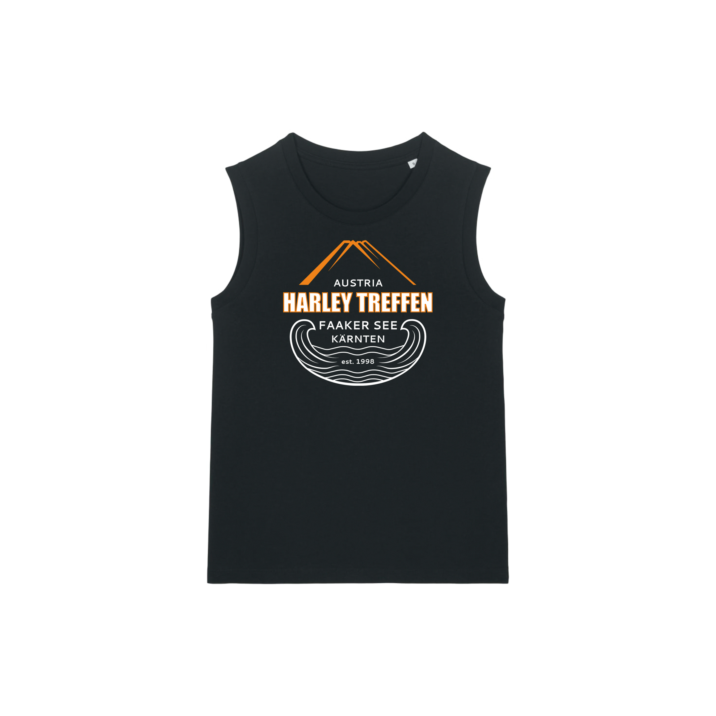 Tank Top "HARLEY TREFFEN" - Damen - Schwarz