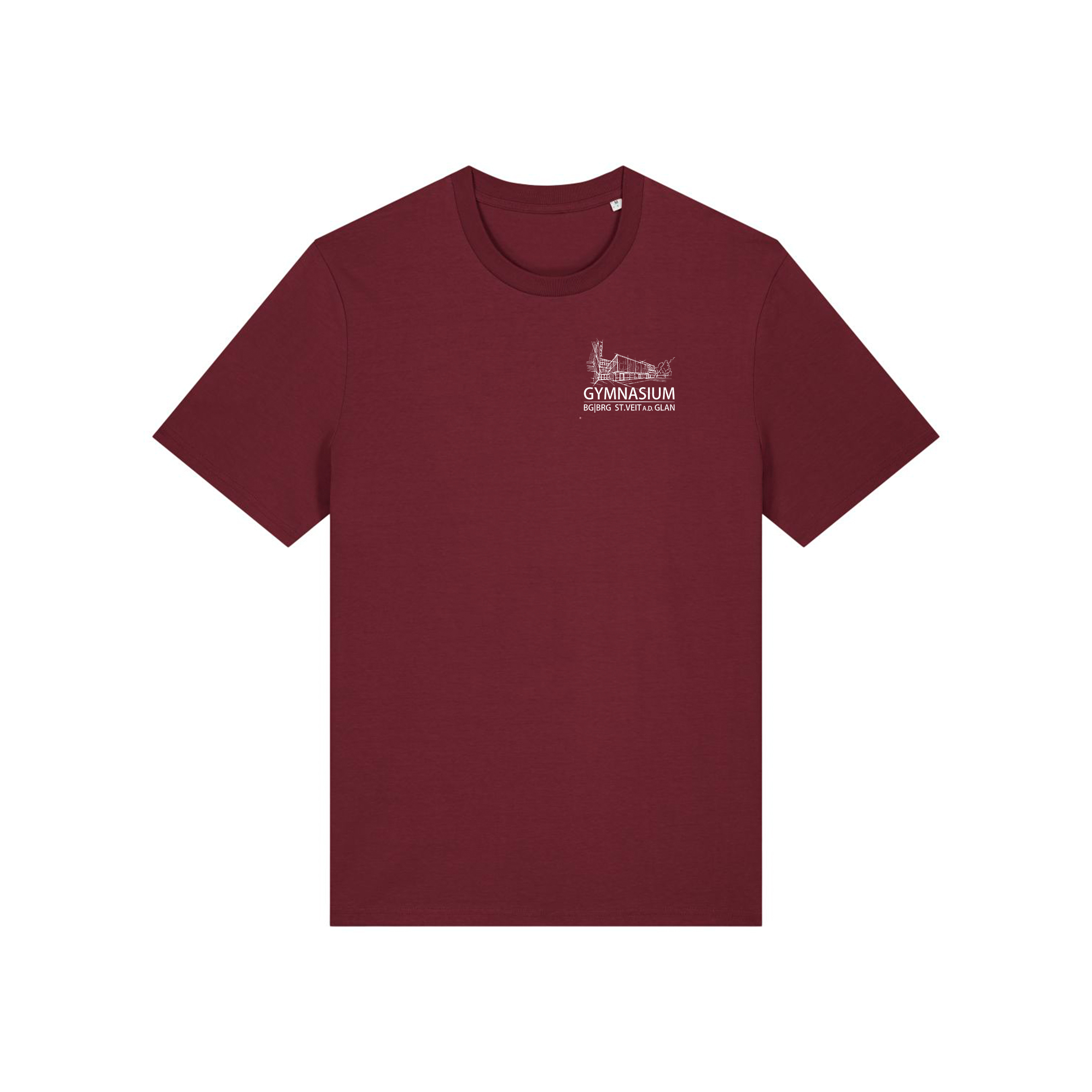 T-Shirt "GYMSTVEIT" 1.0 - Erwachsene - Burgundy T-Shirt "GYMSTVEIT" 1.0 - Erwachsene - Burgundy