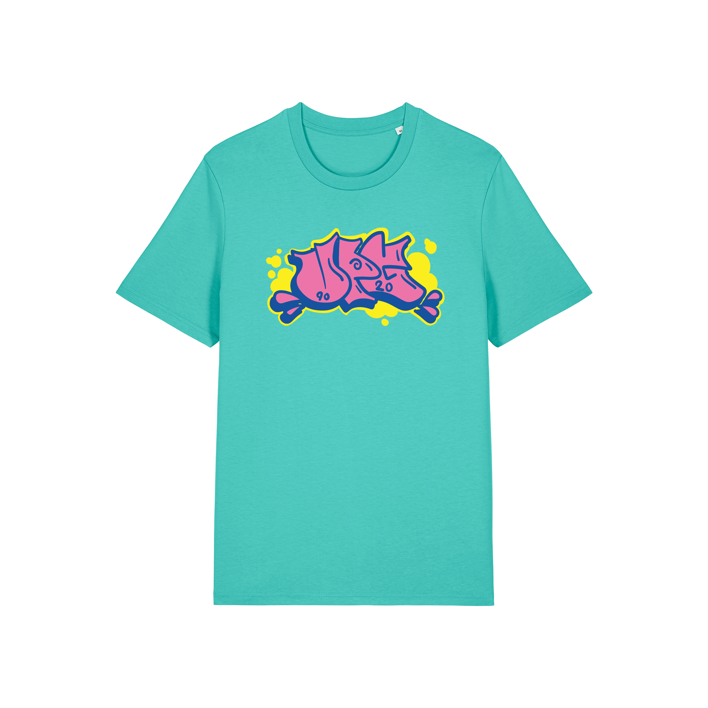 T-Shirt "UPG BUBBLEGUM" - Unisex - Pool Blue