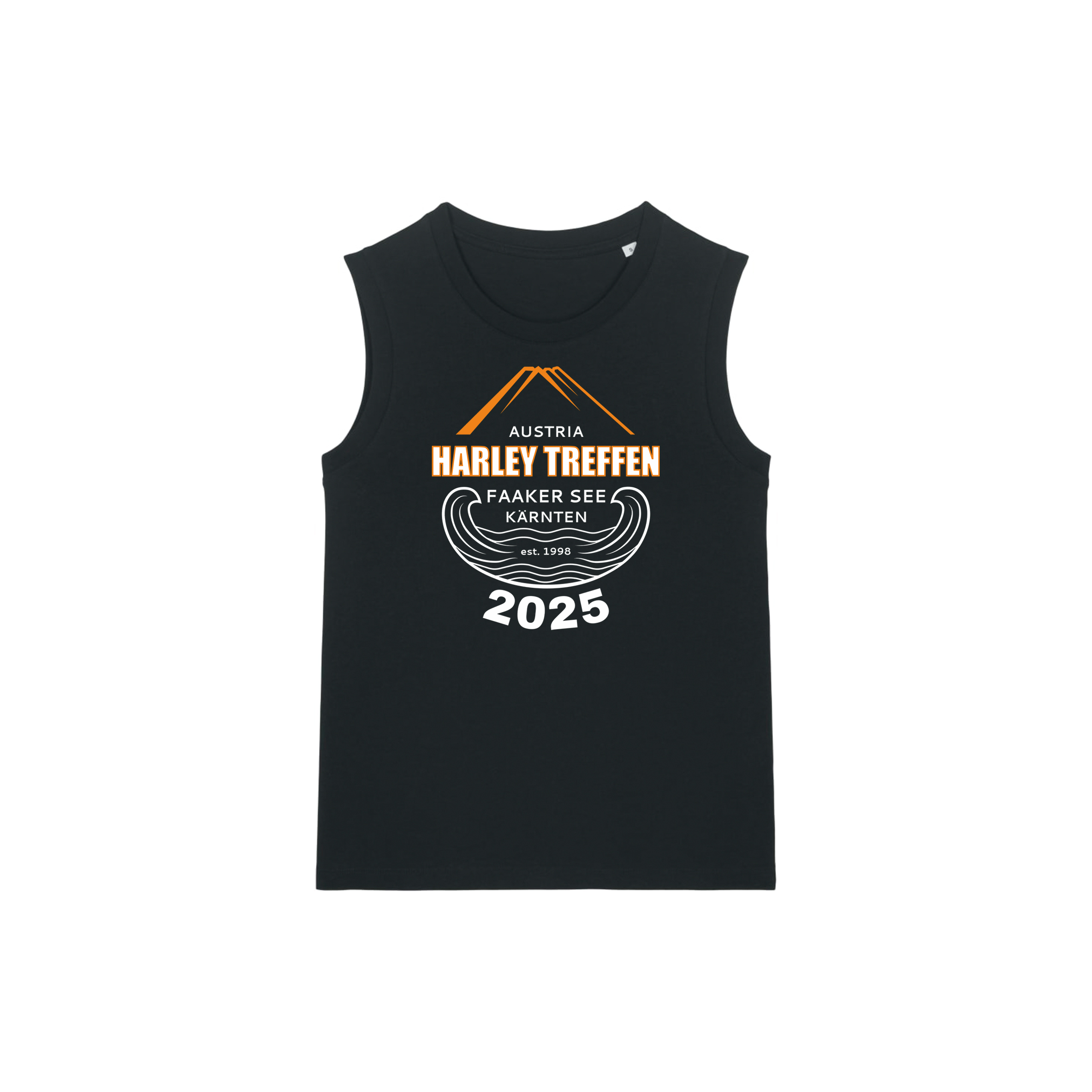 Tank Top "HARLEY TREFFEN 2025" - Damen - Schwarz
