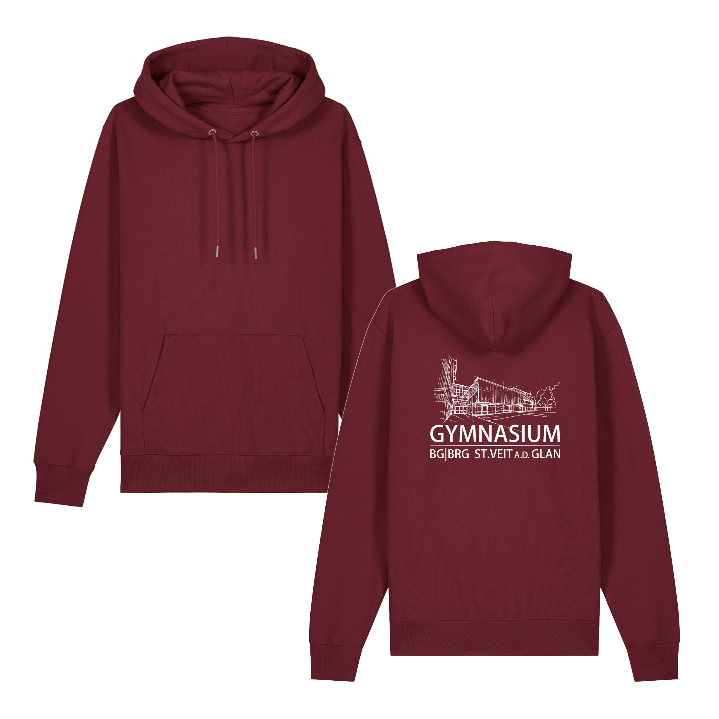 Hoody "GYMSTVEIT" 2.0 - Erwachsene - Burgundy Hoody "GYMSTVEIT" 2.0 - Erwachsene - Burgundy