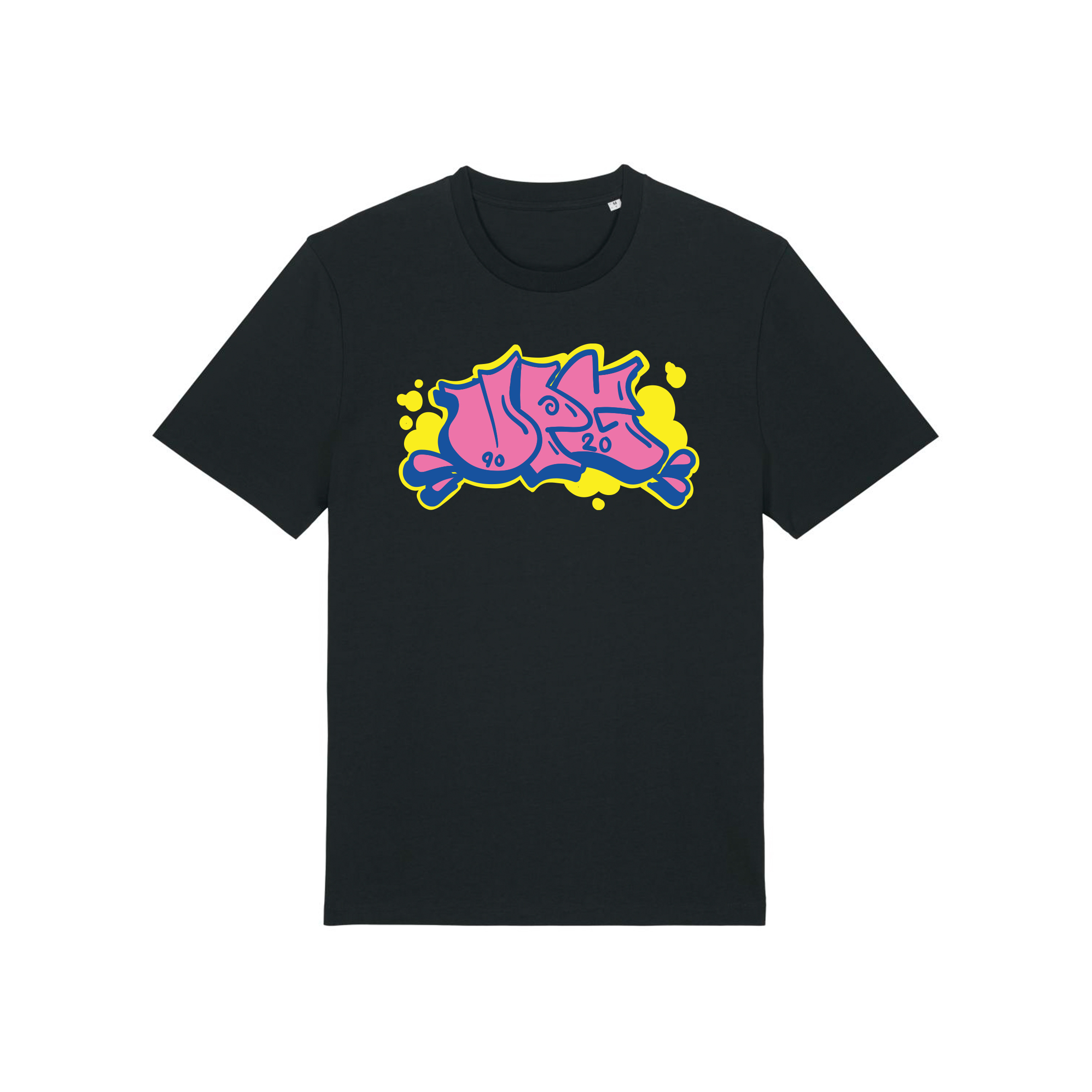 T-Shirt "UPG BUBBLEGUM" - Unisex Schwarz T-Shirt "UPG BUBBLEGUM" - Unisex Schwarz
